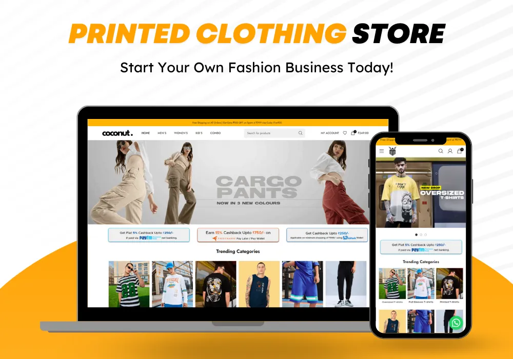 Printedtee ready2gowebsite template